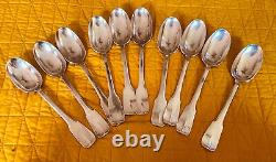 10 Person Vieux Paris by Chambly Silverplate Silverware Set 60 Pieces
