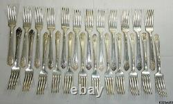 120+ Pcs Royal Saxony Silver plate Flatware Set withServing Pieces