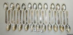 120+ Pcs Royal Saxony Silver plate Flatware Set withServing Pieces