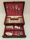 1847 Rogers Bros Heritage Silverplate Flatware 60 Pieces + Case Service For 8