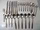 1935 National Silver Co. Silverplate Flatware Narcissus Pattern-27 Pieces