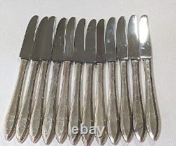 1937 Nobility Plate Reverie Silver Plate 112 Piece Flatware Set With Chest
