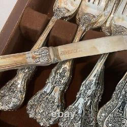 66 pieces International Silver Co Plated Flatware