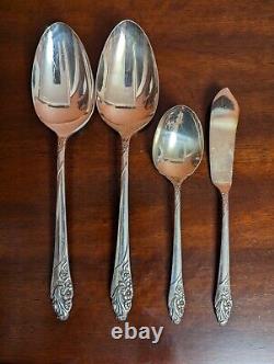 76-Piece Set Community by Oneida- Evening Star Silver Plate Flatware Srvc For 12