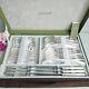 Christofle Malmaison 30 Pieces Silver Plated Flatware With Box