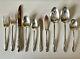 Community Oneida White Orchid 70 Piece Flatware Silver Plate Set For 10 Withholder