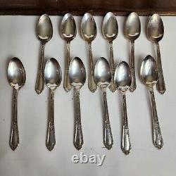 Holmes & Edwards MASTERPIECE Pattern 1932 Silver-plated 12 6 Piece Place Setting