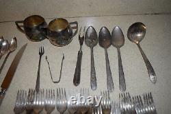 Nobility Plate- Silver Plated- 63 Piece Set