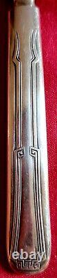 Oneida GRECIAN Silver plate 1881 Rogers Greek Key 1915 Silverware / Flatware
