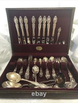 Original Rogers Silver plate 50/piece Set With Box (International Silver)