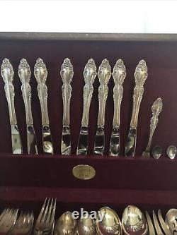 Original Rogers Silver plate 50/piece Set With Box (International Silver)
