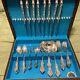 Orleans By International Deep Silver 47 Pieces Flatware With Case