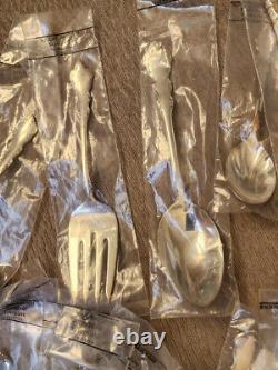 Reed & Barton Supersilver Silver Plate 8 Settings And Serving Pieces 45 Pieces