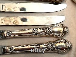 Rogers Silver Plate Heritage Flatware Service For 12 76 Piece Free Ship
