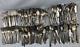 Silver Plated Flatware Mixed Lot 257 Pieces 20 Lb