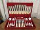 Vintage 56 Piece Silver Plate Cutlery Canteen By Webber & Hill Sheffield England