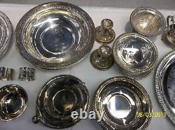 VINTAGE Assorted Silver Plate Pieces. 16 Pieces