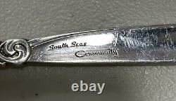 Vintage 1955 South Seas Oneida Community Silver Plate 76 Piece Set