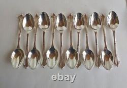 Vintage Sheffield England Albany EPNS A1 Silver Flatware Service 67 Pieces