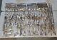Vintage Silverplate Flatware Mix 180+ Piece Lot Almost 20lbs Spoons Forks Knife